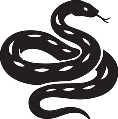 Fototapeta premium black snake vector
