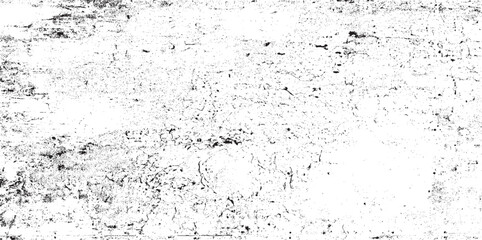 Obraz premium Monochrome texture composed of irregular graphic elements. Distressed uneven grunge background. Abstract vector illustration. Overlay for interesting effect and depth. Isolated on white background.