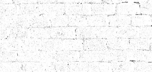 Obraz premium Old brick wall texture. Grunge Urban Background Vector. Distressed Grainy Grungy Overlay Effect. Vector Illustration. EPS 10.