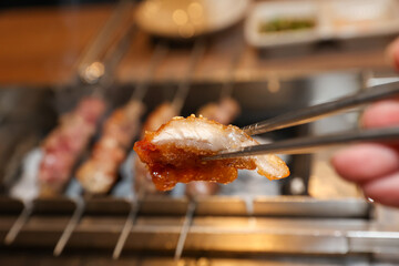 Chinese food. Guo Bao Rou (sweet and sour pork)