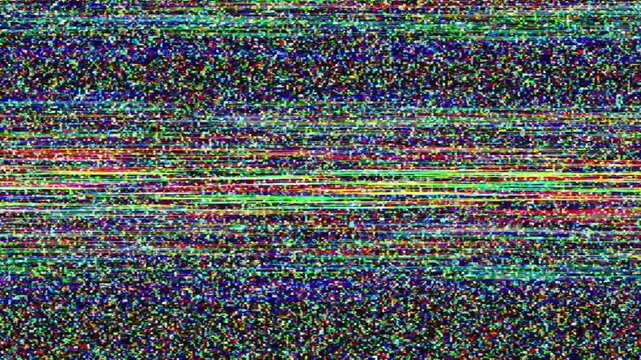 Television switch on off transitions fail. Perfect for illustrating screen malfunction and technical difficulties.