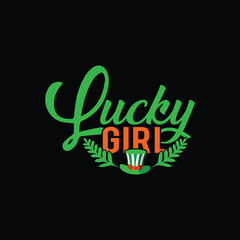 Fototapeta premium Happy St. Patrick's Day T-shirt Design, St. Patrick’s Day T-Shirt Design Bundle 