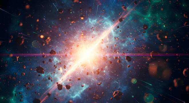 Explosive Cosmic Genesis: A Celestial Body and Stellar Phenomena in the Universe 