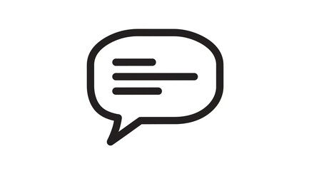 A 3d glossy metal button featuring a speech bubble icon for web communication technology and business design