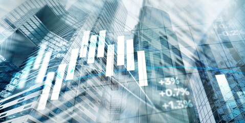 Stock Business finance investment financial graph chart