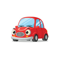 Pink tulip flower with green stem and leaf