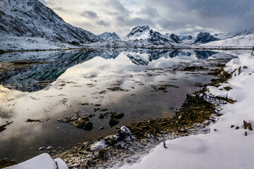 Coast Near Fredvang, Norway