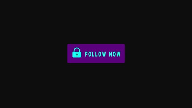 A follow button with a plus icon, a user interface element for social media subscription.