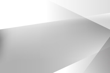 White and gray shape modern background with gradient space for text and message. template design