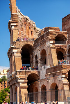 Monumentos de la ciudad eterna de Roma, en Italia