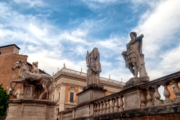 Obraz premium Colina Capitolina en Roma, Italia
