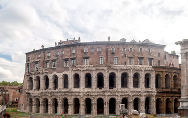 Obraz premium Monumentos de la ciudad eterna de Roma, en Italia