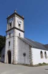 bell tower of the Saint Michel church, Ile Aux Moines, France