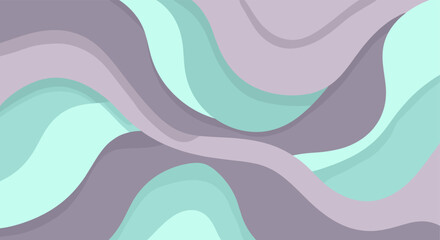 Fototapeta premium Abstract wave pattern with soft pastel colors and organic fluid shapes