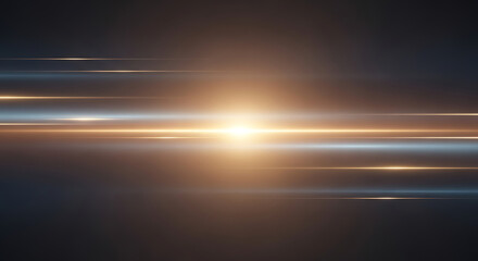 Vibrant cosmic sunburst in dark space