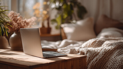 Ciepły blask pracy zdalnej