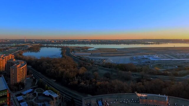 Washington DC Winter 
Sunrise