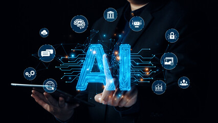 AI Assistant Brain Processor with LLM Technology, Big Data, Machine Learning, Generative AI for...