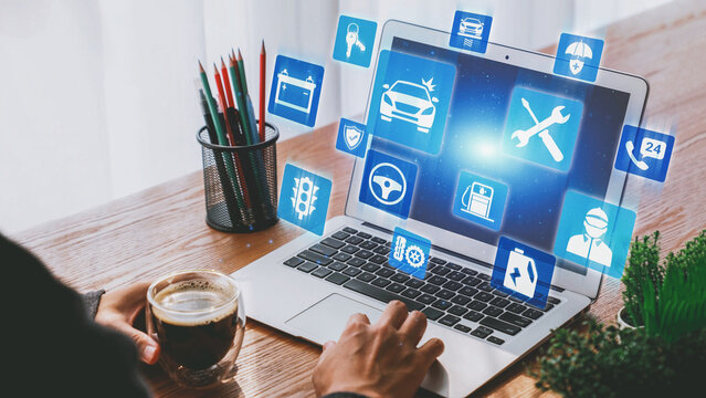 Car service and insurance provide vehicle maintenance, car insurance coverage claim app, and safety. Mobile car service and insurance, cost estimate, driver user gain confidence and protection. Spire
