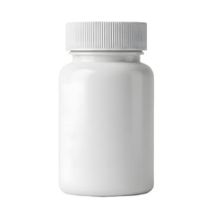 white medicine bottle