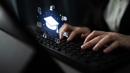 Cloud computing, cloud strategy, and cloud technology transforming digital infrastructure with...