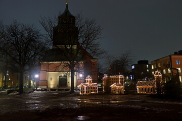 Sweden Hedwig Church Located Tiska