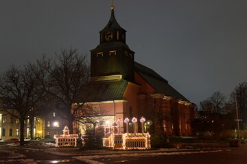 Sweden Hedwig Church Located Tiska