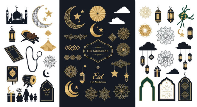 Islamic Symbols and Icons Collection 3.