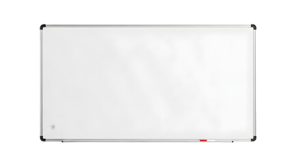 Blank whiteboard for business presentation
