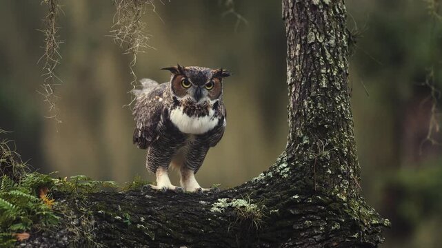 Great horned owl in Florida 