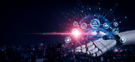 AI drives data-driven decisions with intelligent analytics, smart data visualization, and cloud-based tools that process, interpret, and guide strategic business moves. Artificial intelligence spline