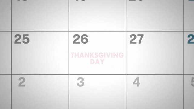 Preparing for family celebration on upcoming holiday in November