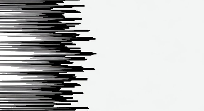 Dynamic Black and White Diagonal Lines