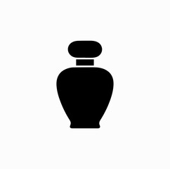 Obraz premium Luxury Perfume Bottle Icon