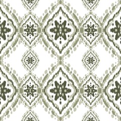 Obraz premium Ikat Flaower