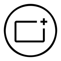 Fototapeta premium ui Line Icon