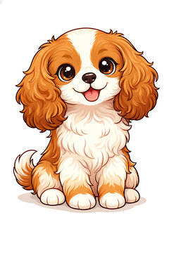 Um cachorro fofo