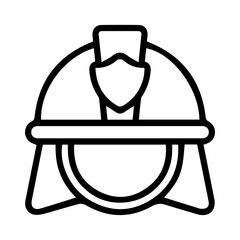 Firefighter Helmet Icon