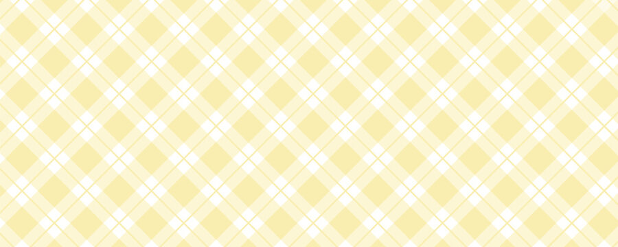 Diagonal yellow checkered in the white background