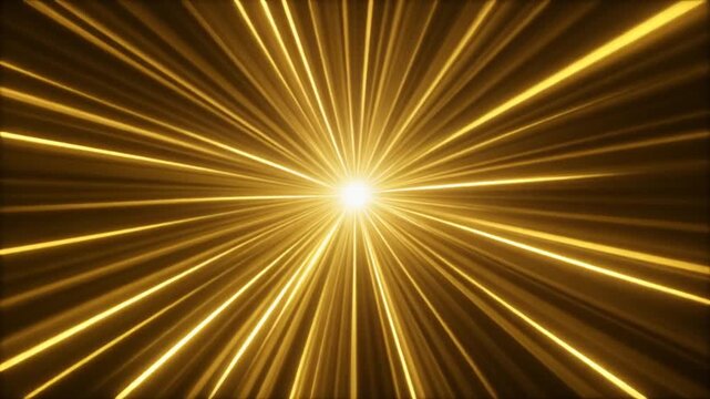 金色光線放射大当たり演出動画