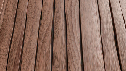 Fototapeta premium Natural Brown Wooden Plank Texture Vertical Pattern Background 3d render.