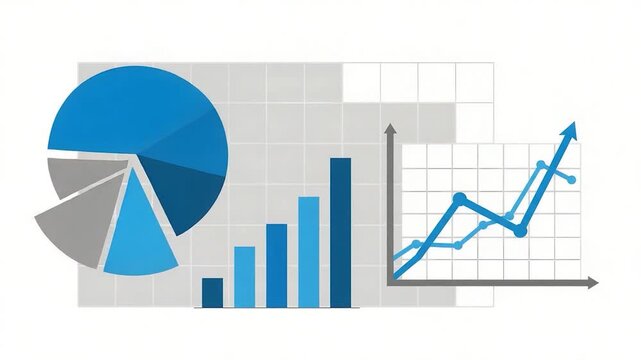 Financial Data Analysis and Business Growth Charts.