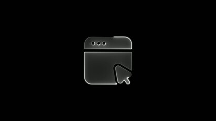 Obraz premium Glowing Generate title without using the word 