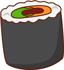 Maki Sushi Roll © kuncirangin
