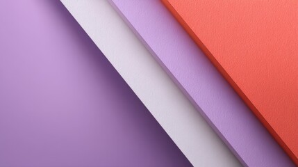 Abstract geometric composition featuring vibrant textured panels in shades of coral, lavender, and white creating a modern artistic background for design