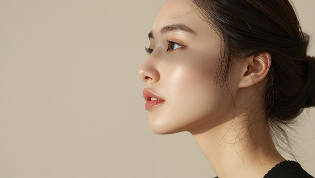 逆サイドからの窓光で陰影を反転し輪郭の見え方を検証する