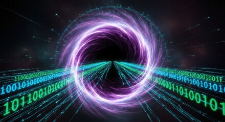 Digital vortex of data