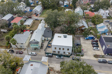 Obraz premium construction renovation of historic property