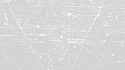 Old grunge damaged texture with scratches on a light background vector illustration.