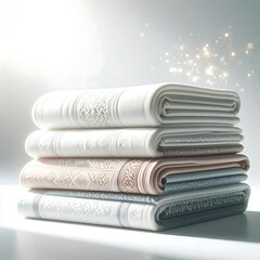 Stack of Folded Towels.